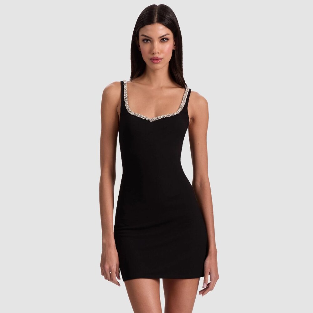 Alice + Olivia Eve Crystal Dress